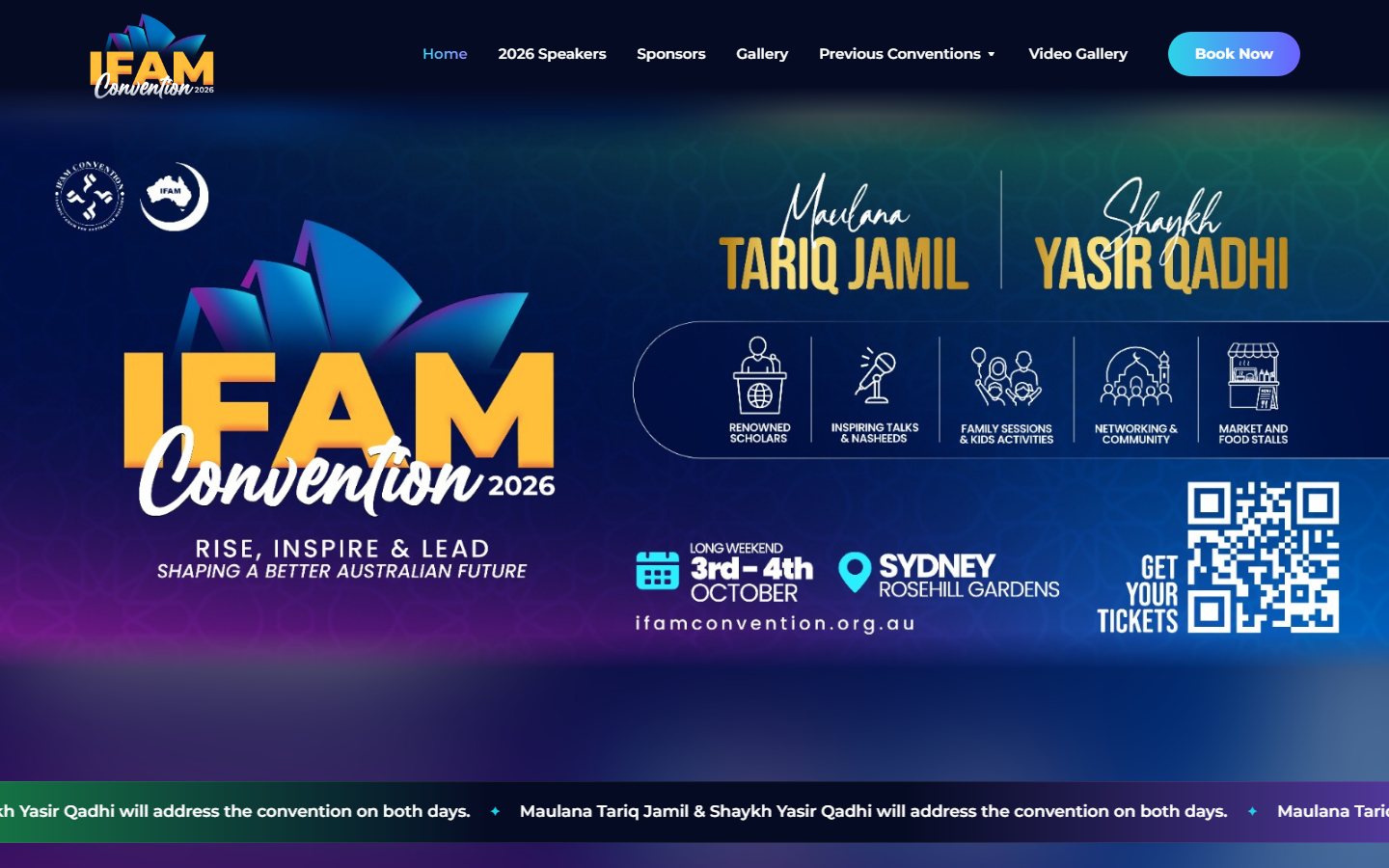 IFAM Convention website